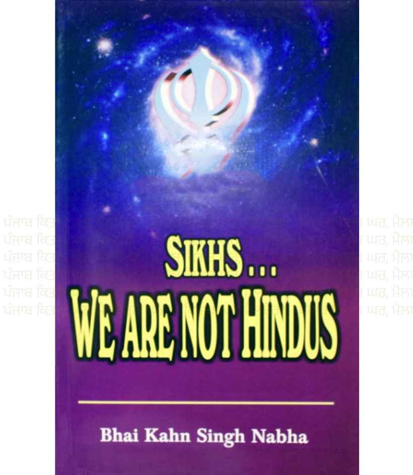 Sikhs: We are not Hindus